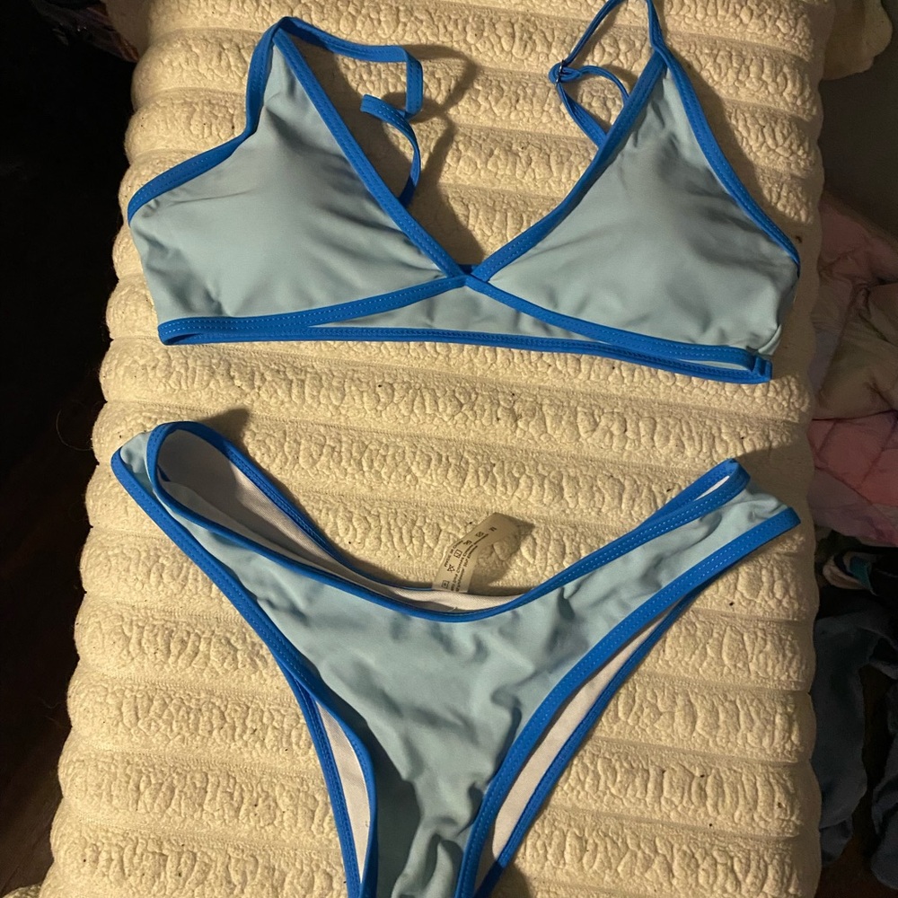 Blue Bikini Set